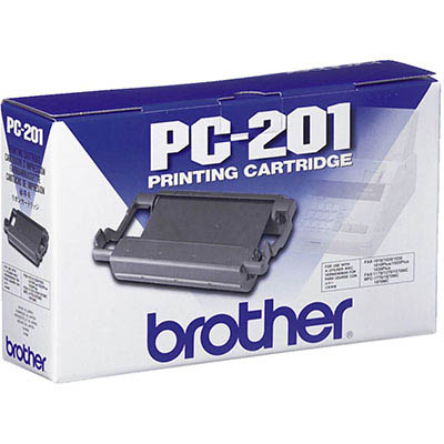 Image for BROTHER PC201 FAX CARTRIDGE AND ROLL from Clipboard Stationers & Art Supplies
