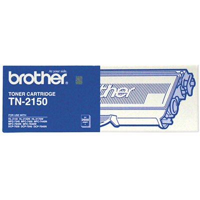 Image for BROTHER TN2150 TONER CARTRIDGE BLACK from Mitronics Corporation