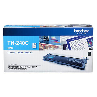 Image for BROTHER TN240C TONER CARTRIDGE CYAN from Australian Stationery Supplies