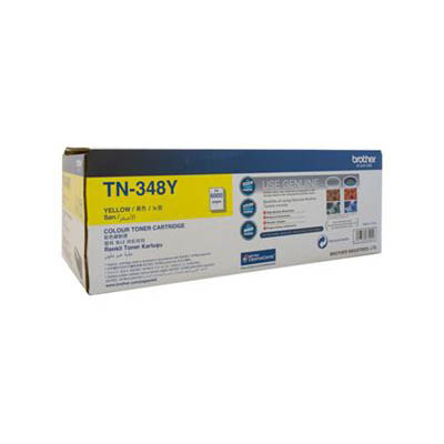 Image for BROTHER TN348Y TONER CARTRIDGE HIGH YIELD YELLOW from Office Heaven