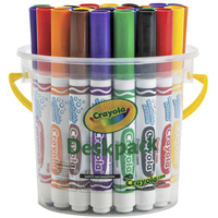 crayola washable markers classic assorted classpack 32