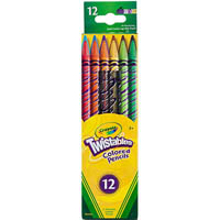 crayola twistables coloured pencils assorted pack 12