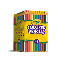 crayola colored pencil share pack pack 48