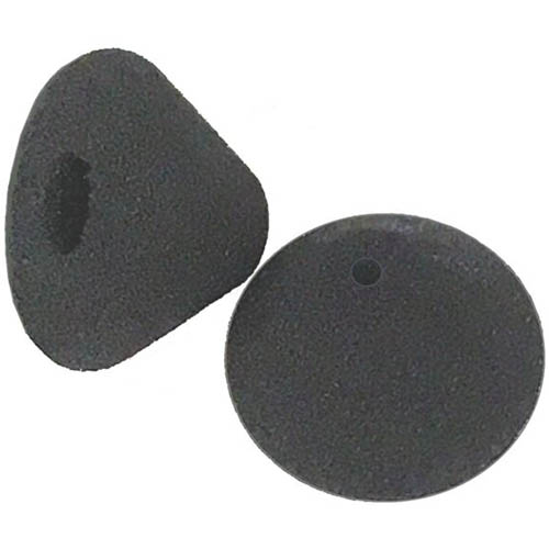 Image for OLYMPUS BV119200 E61/E62 CONICAL FOAM EAR TIPS LARGE BLACK PACK 2 from York Stationers