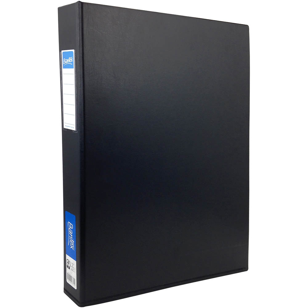 Image for BANTEX RING BINDER PP 4D 38MM A3 BLACK from BusinessWorld Computer & Stationery Warehouse