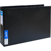 bantex ring binder pp landscape 3d 65mm a3 black