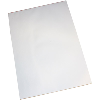 Image for QUILL BLANK NEWSPAPER PAD 49GSM 90 LEAF 150 X 100MM WHITE from Office Heaven
