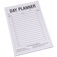 quill day planner pad 70gsm a4 pack 50 sheets