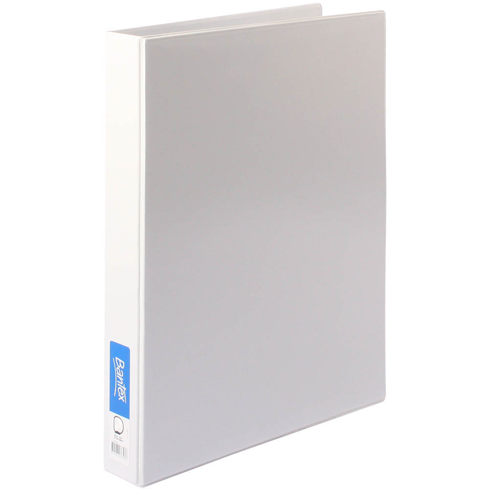 Image for BANTEX INSERT RING BINDER 3D 38MM A3 WHITE from York Stationers