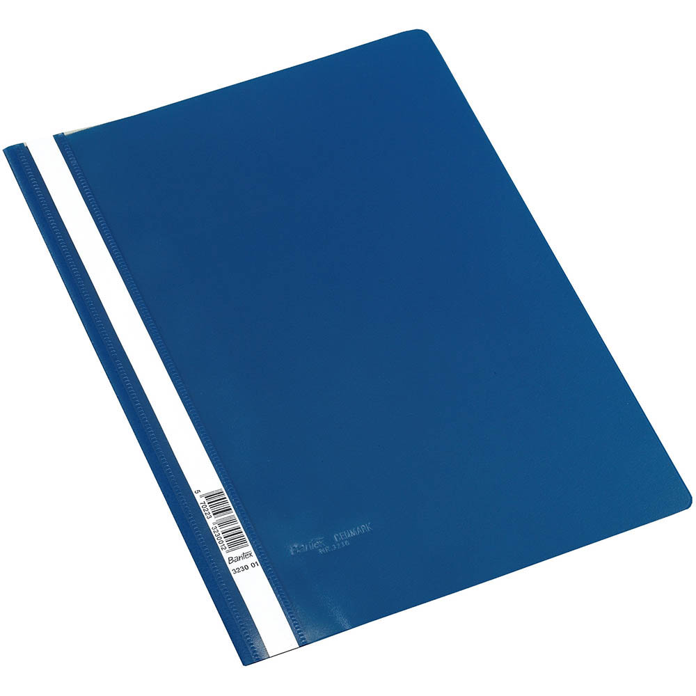 Image for BANTEX ECONOMY FLAT FILE A4 BLUE from BusinessWorld Computer & Stationery Warehouse