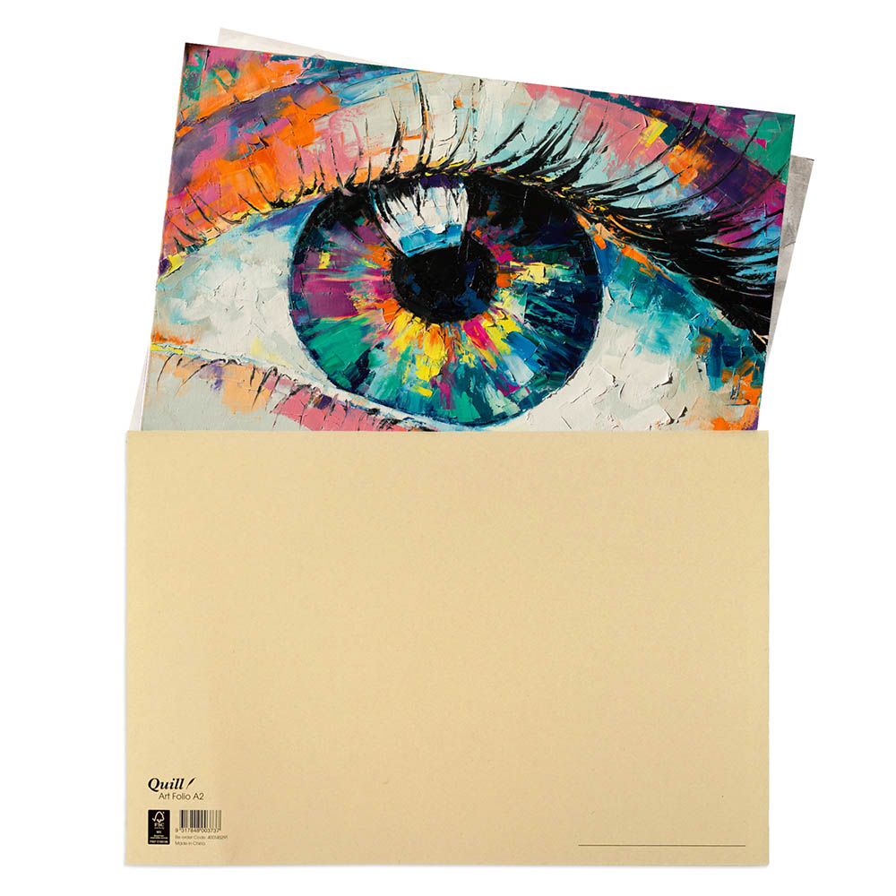 QUILL KRAFT FOLIO WITH FLAP A2 |  | 7113850