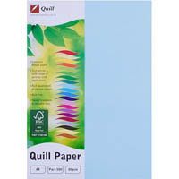 quill xl multioffice coloured a4 copy paper 80gsm powder blue pack 500 sheets