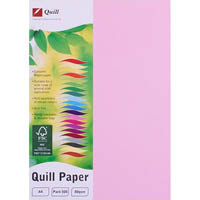 quill xl multioffice coloured a4 copy paper 80gsm musk pack 500 sheets