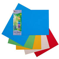 quill board 210gsm a3 assorted pack 25