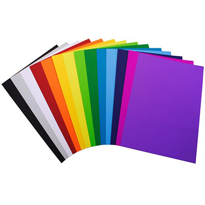 Image for QUILL COVER PAPER 125GSM A4 ASSORTED PACK 100 from Office Heaven