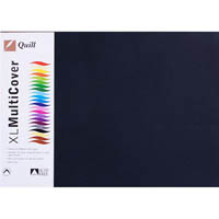 quill cover paper 120gsm a3 black pack 500