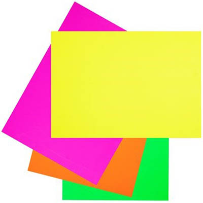 Image for QUILL COLOURED A3 COPY PAPER 80GSM FLUORO ASSORTED PACK 150 from Mitronics Corporation
