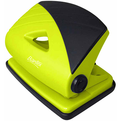 Image for BANTEX FRUIT 2 HOLE PUNCH 18 SHEET LIME from Challenge Office Supplies