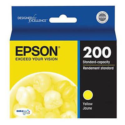 Image for EPSON 200 INK CARTRIDGE YELLOW from Mitronics Corporation