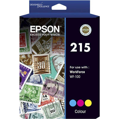 Image for EPSON 215 INK CARTRIDGE COLOUR from Mitronics Corporation