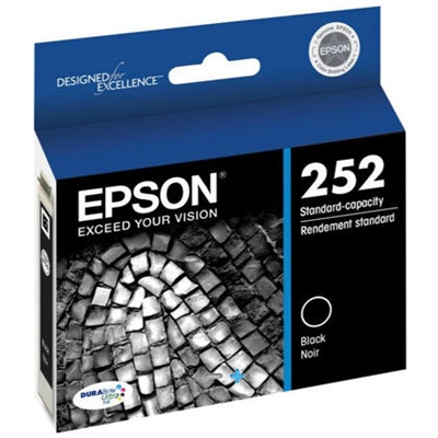 Image for EPSON 252 INK CARTRIDGE BLACK from Clipboard Stationers & Art Supplies