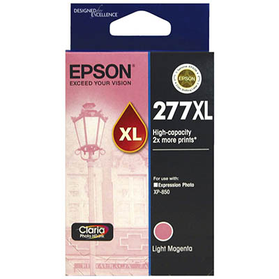 Image for EPSON 277XL INK CARTRIDGE HIGH YIELD LIGHT MAGENTA from Office Heaven
