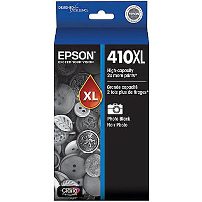 Image for EPSON 410XL INK CARTRIDGE HIGH YIELD PHOTO BLACK from Mitronics Corporation