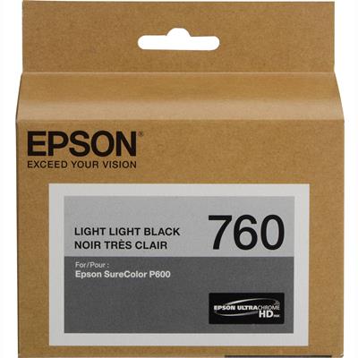 Image for EPSON 760 INK CARTRIDGE LIGHT LIGHT BLACK from Office Express