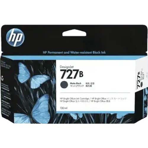 Image for HP 3WX19A 727 INK CARTRIDGE 300ML MATTE BLACK from Olympia Office Products