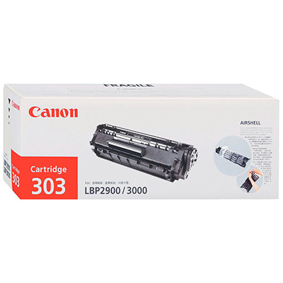 Image for CANON 303 TONER CARTRIDGE BLACK from Clipboard Stationers & Art Supplies