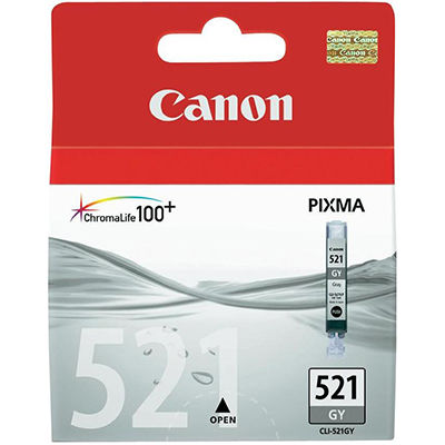 Image for CANON CLI521GY INK CARTRIDGE GREY from Prime Office Supplies