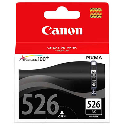 Image for CANON CLI526 INK CARTRIDGE BLACK from Mitronics Corporation