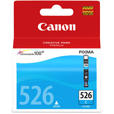 Image for CANON CLI526 INK CARTRIDGE CYAN from Prime Office Supplies
