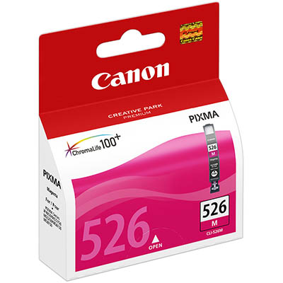 Image for CANON CLI526 INK CARTRIDGE MAGENTA from Prime Office Supplies