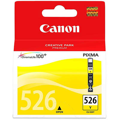 Image for CANON CLI526 INK CARTRIDGE YELLOW from Mitronics Corporation
