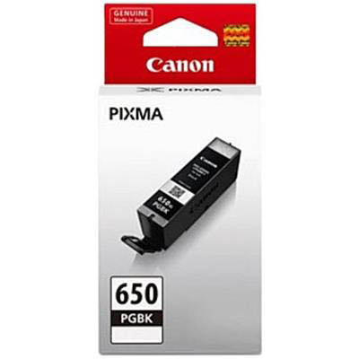 Image for CANON PGI650BK INK CARTRIDGE BLACK from Clipboard Stationers & Art Supplies