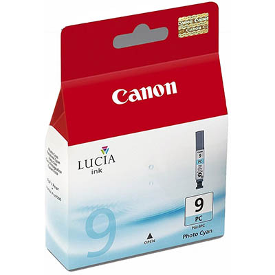 Image for CANON PGI9PC INK CARTRIDGE PHOTO CYAN from Clipboard Stationers & Art Supplies