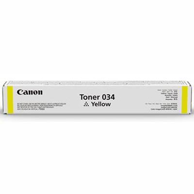 Image for CANON CART034 TONER CARTRIDGE YELLOW from Office Heaven