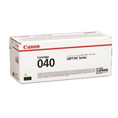 Image for CANON CART040 TONER CARTRIDGE HIGH YIELD YELLOW from Office Heaven
