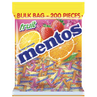 mentos fruit pillow 540g