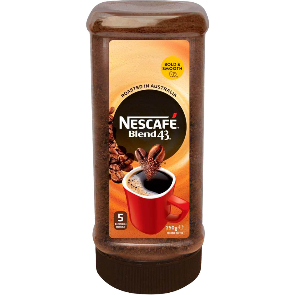 Image for NESCAFE BLEND 43 250G PLASTIC JAR REFILL from Prime Office Supplies