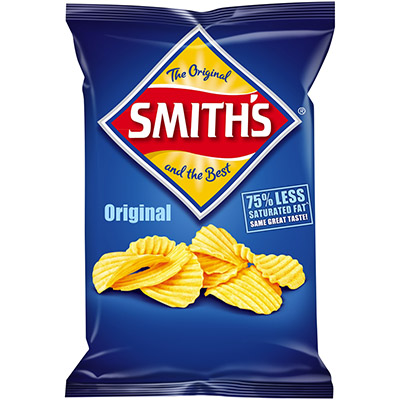 Image for SMITHS CRISPS CRINKLE CUT ORIGINAL 170G from Memo Office and Art