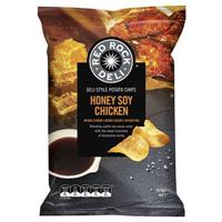 red rock deli chips honey soy chicken 165g