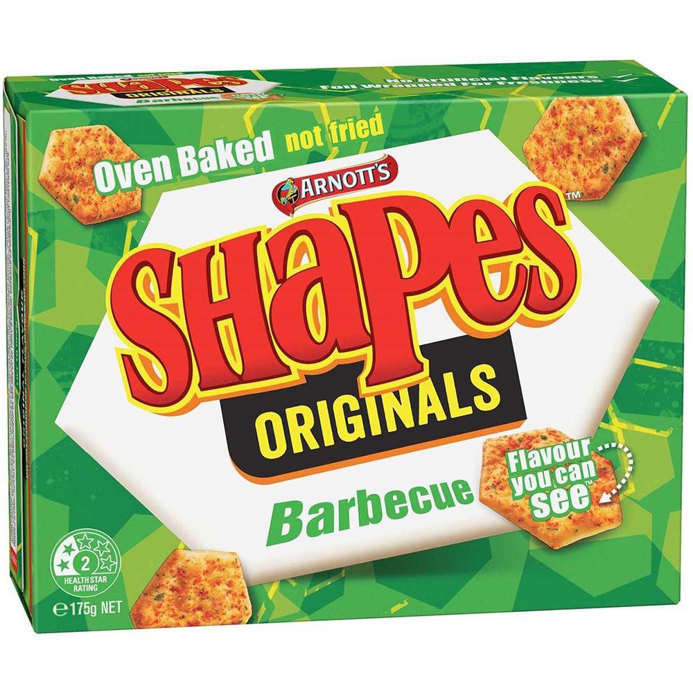 ARNOTTS SHAPES BBQ 175G |  | 7020517