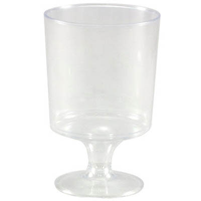 Image for CAPRI WINE GLASS PLASTIC 62ML PACK 10 from Office Heaven
