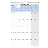 debden wall calendar ce0015 month to view 394 x 577mm