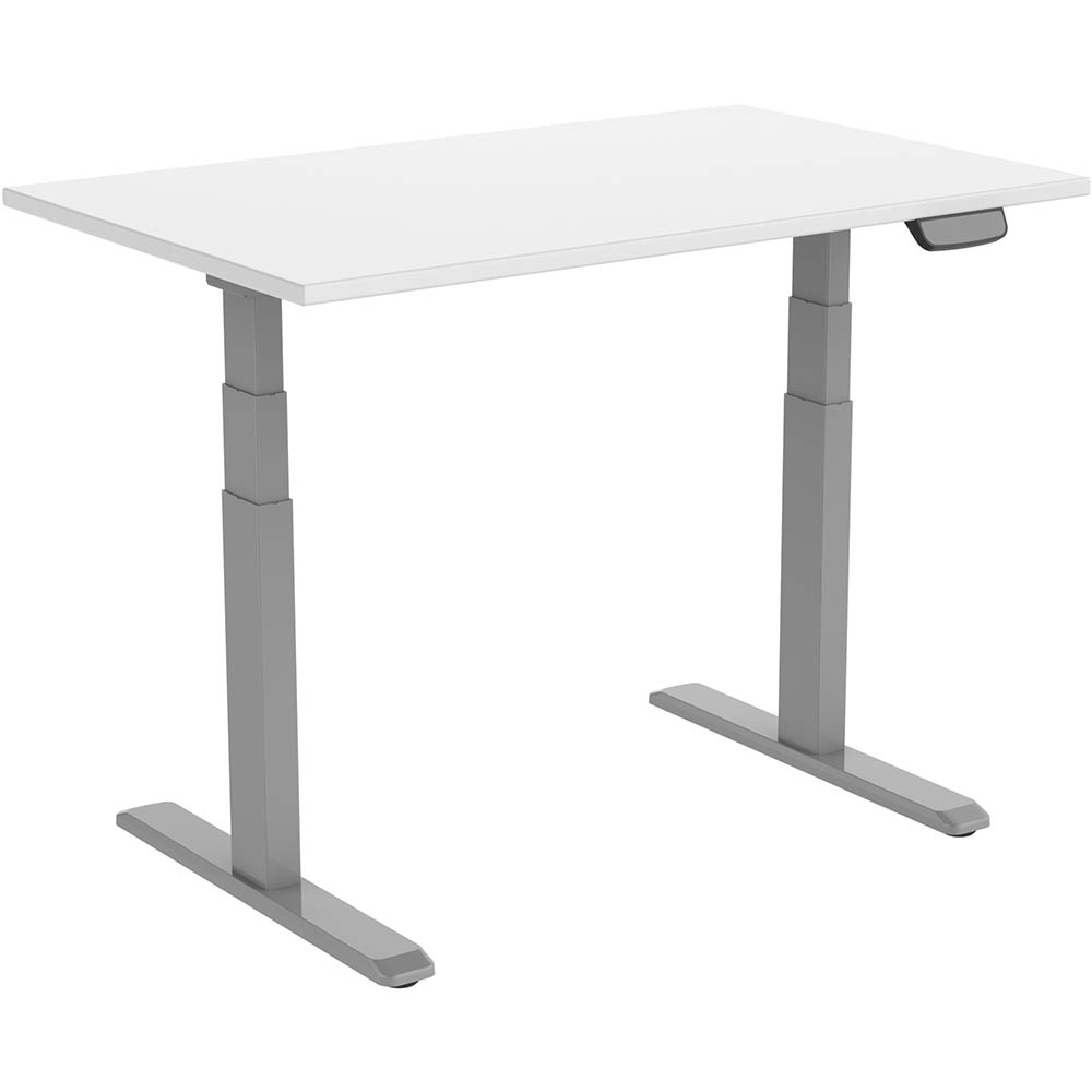 Image for ERGOVIDA EED-623D ELECTRIC SIT-STAND DESK 1500 X 750MM GREY/WHITE from That Office Place PICTON