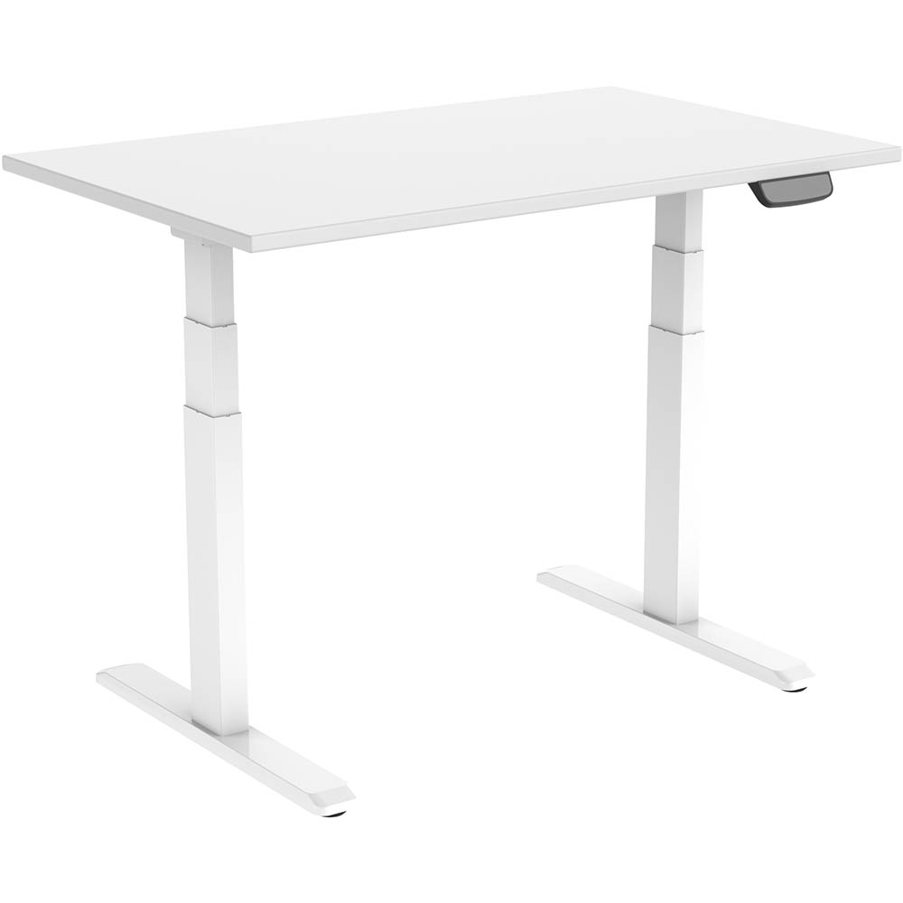 Image for ERGOVIDA EED-623D ELECTRIC SIT-STAND DESK 1500 X 750MM WHITE/WHITE from Challenge Office Supplies