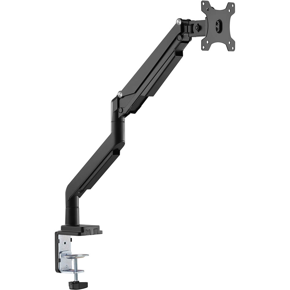 Image for CANOHM GAS SPRING SINGLE MONITOR ARM BLACK from BusinessWorld Computer & Stationery Warehouse
