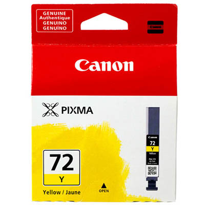 Image for CANON PGI72 INK CARTRIDGE YELLOW from Office Heaven